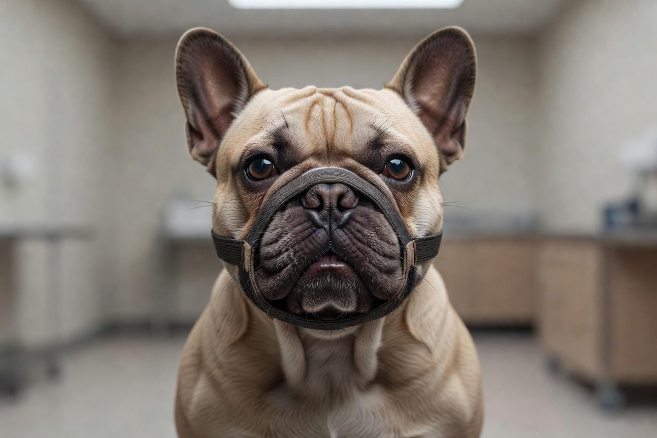 Czy buldog francuski potrzebuje kagańca na co dzień?