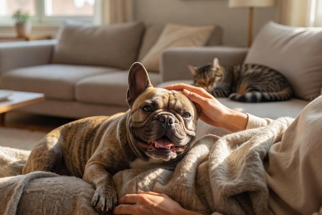 Dlaczego warto adoptować buldoga francuskiego?