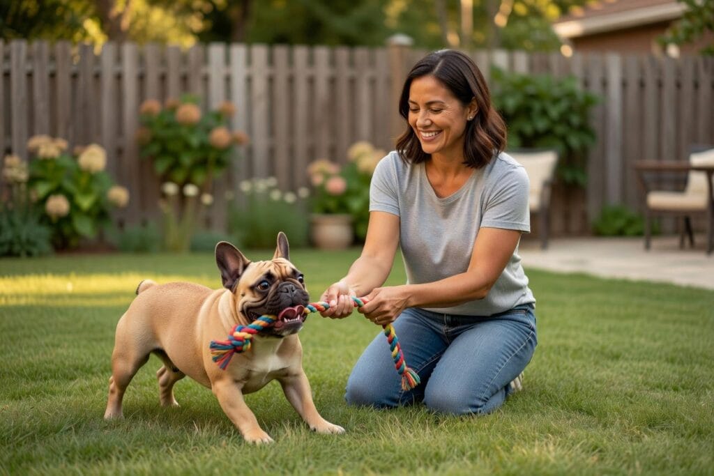 Jak bezpiecznie bawić się z buldogiem francuskim?
