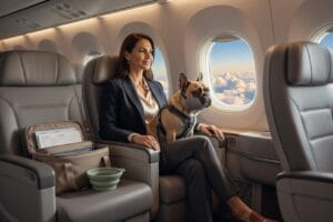 Jak przygotować lot z buldogiem francuskim samolotem