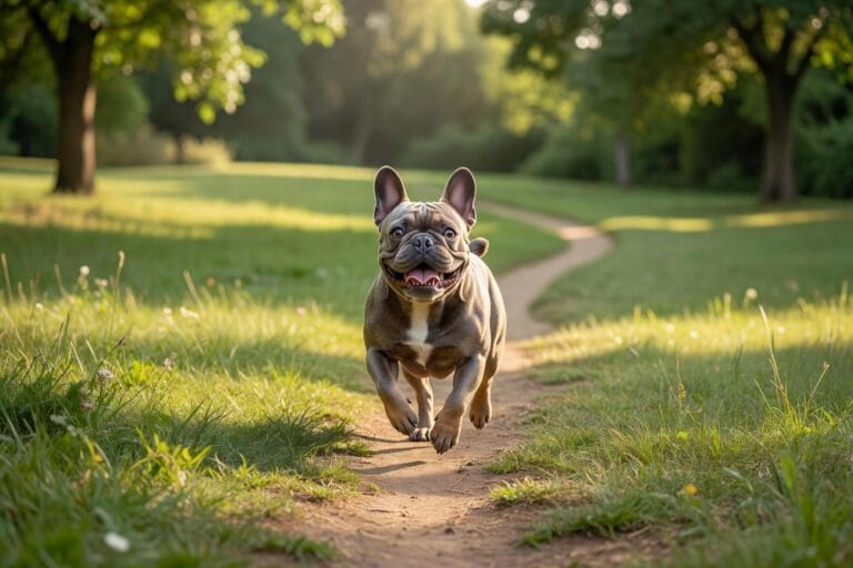 Ruch i aktywność buldoga francuskiego w codziennej opiece